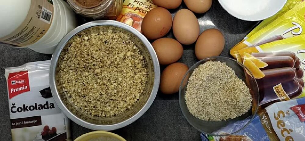 Sastojci za turski kolač 'padišahov'