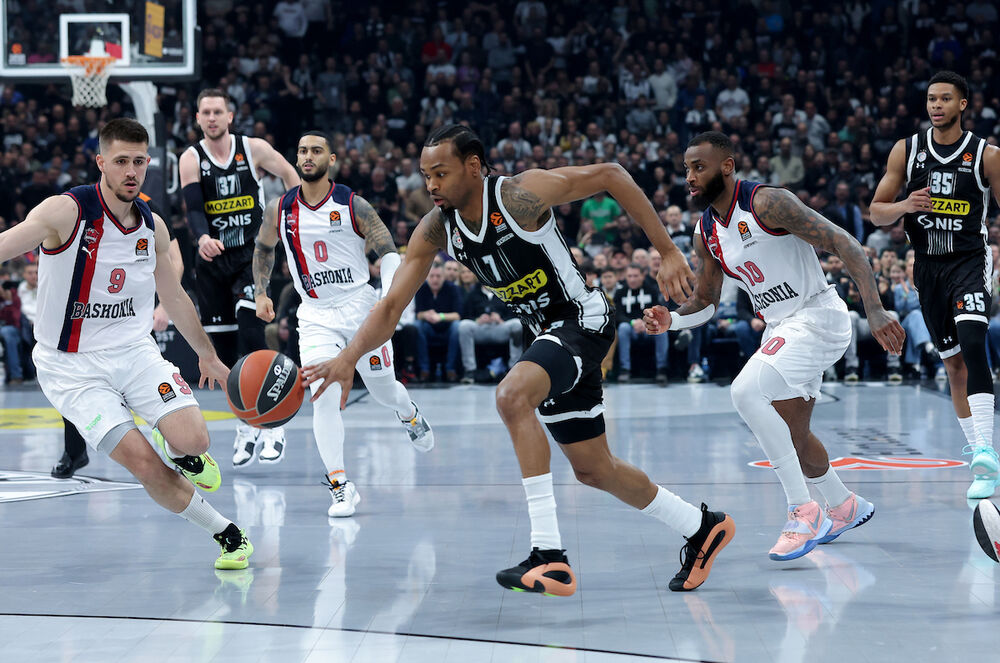 Kevin Panter na meču Partizana i Baskonije 