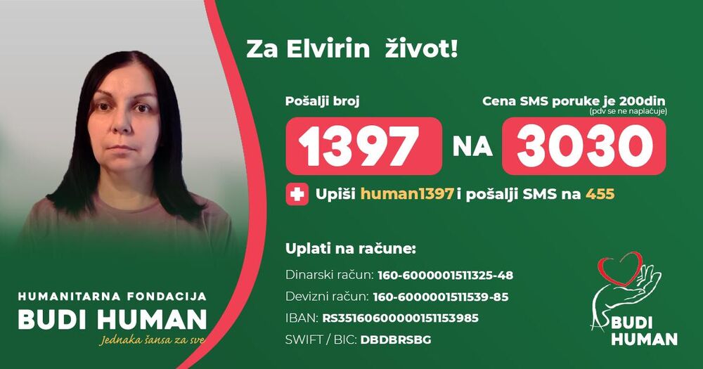 Pomozimo Elviri Vogrinc