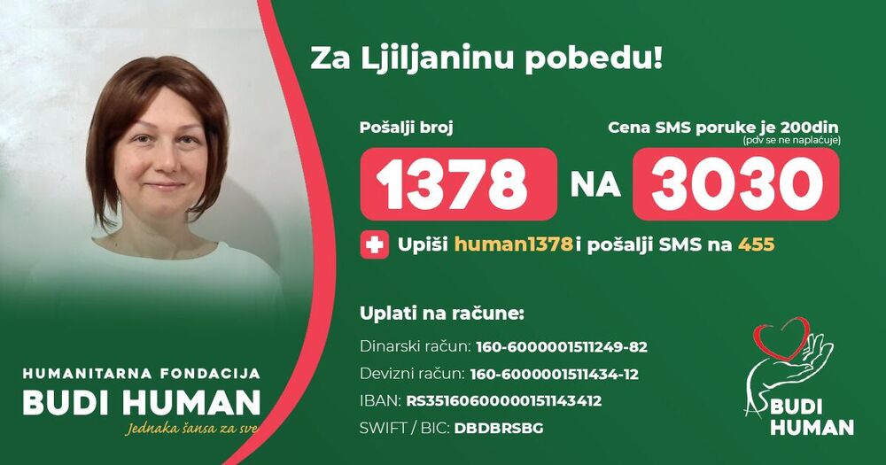 Pomozimo Ljiljani Gavranov