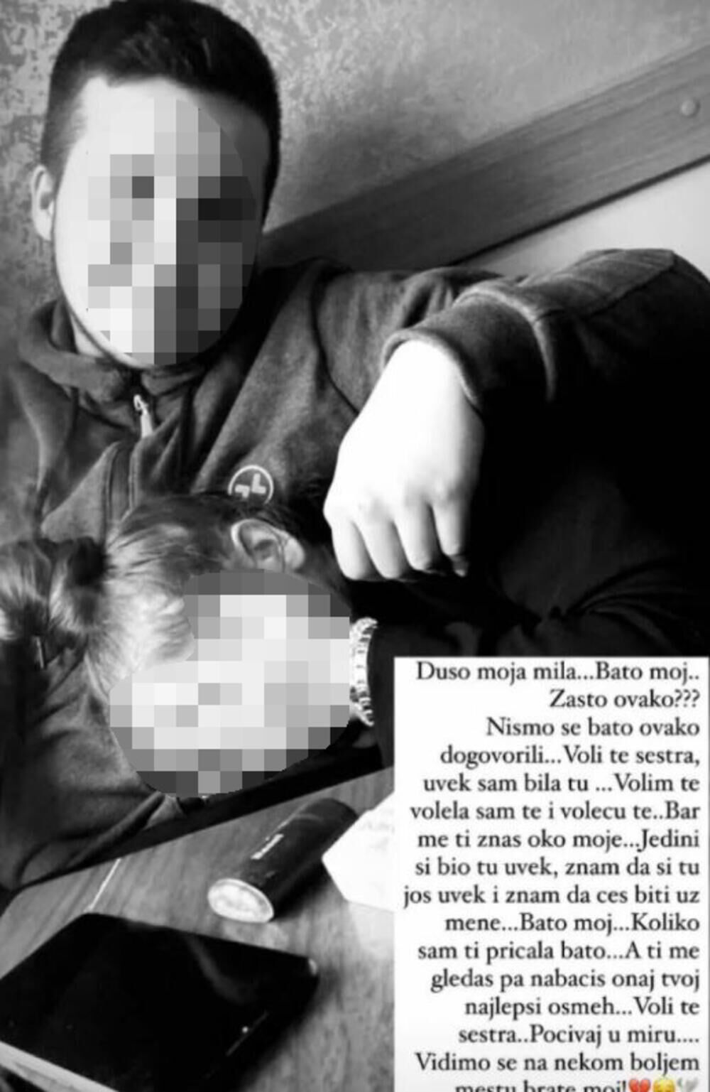 Pevačica se potresnim rečima oprostila od brata