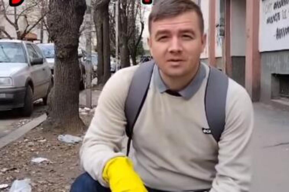 BUGARIN POSETIO NIŠ I UZEO "METLU" U RUKE: Pobesneo zbog SMEĆA, a samo zbog OVOGA se neće vraćati u Srbiju (VIDEO)