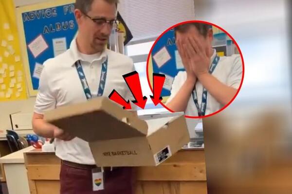 UČITELJ JE UŠAO U UČIONICU I SLOMIO SE KAO NIKAD U ŽIVOTU: Od prizora je istog momenta POČEO DA JECA (VIDEO)