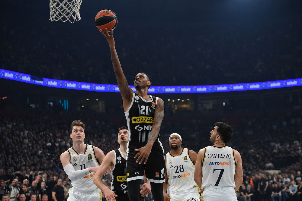 Detalj sa utakmice Partizana i Real Madrida