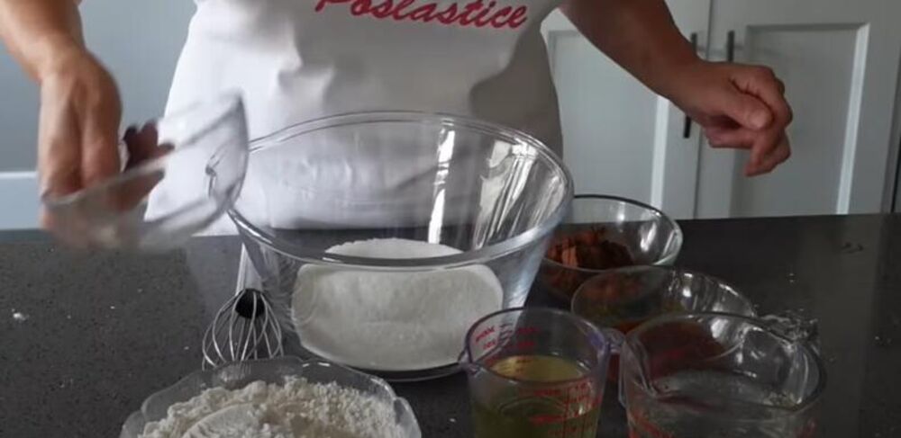 Priprema posnih čoko kocki