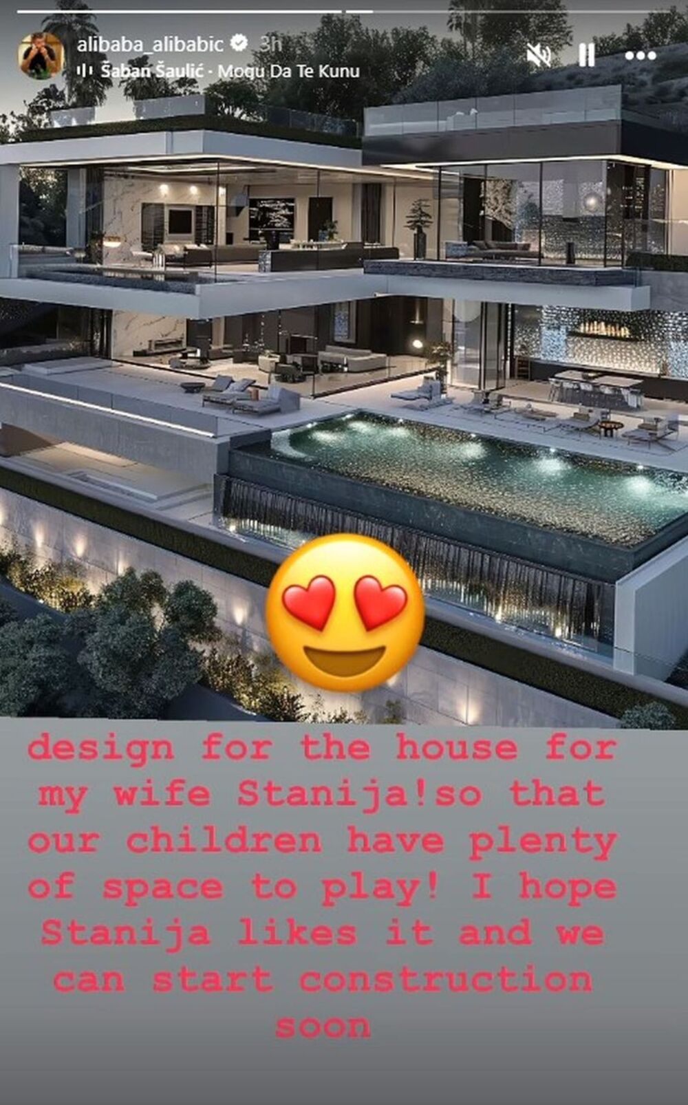 Ovako će izgledati dom Asmina i Stanije