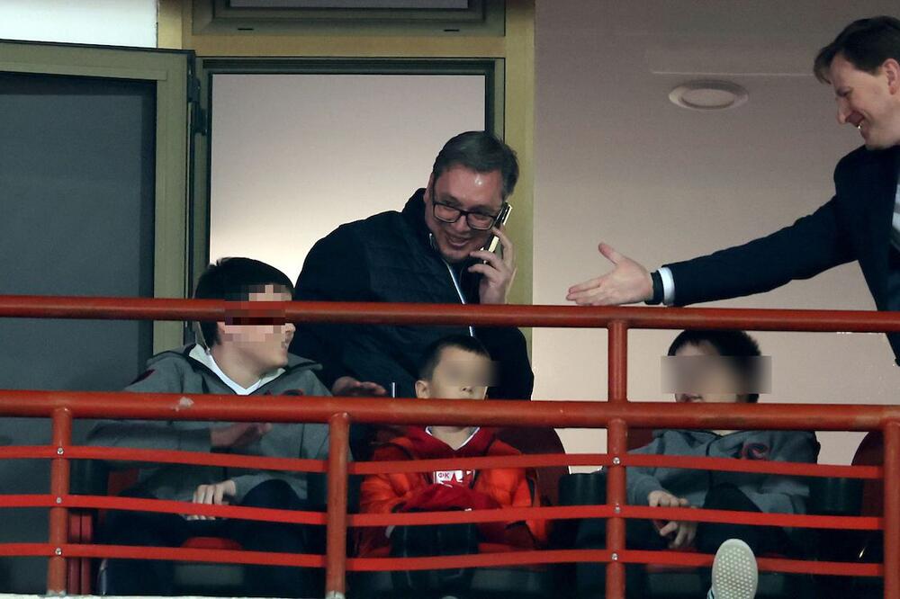 PREDSEDNIK SRBIJE STIGAO NA MARAKANU: Vučić uživo gleda meč Zvezda - Zenit