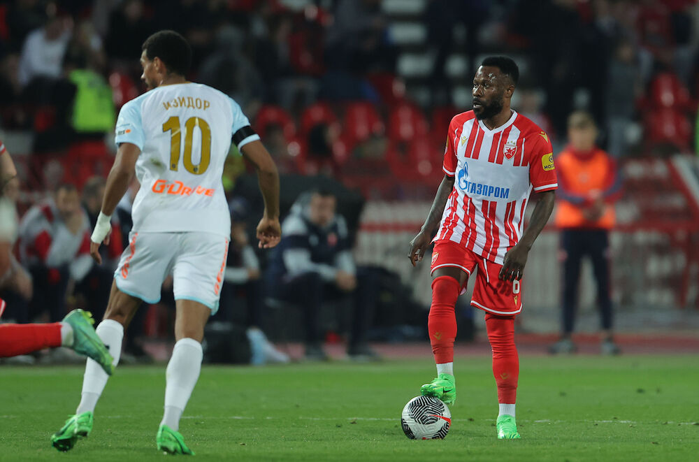 Detalj sa utakmice Crvene zvezde i Zenita