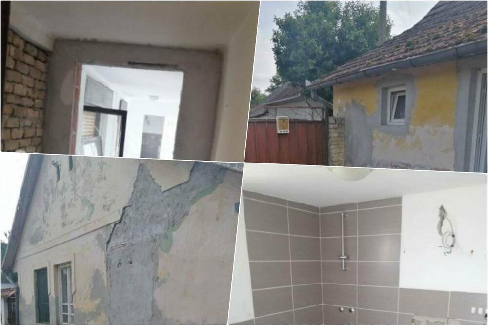 KUĆU OD 127 KVADRATA PRODAJU ZA 7.500 EVRA! Prostire se na 6 ari, sve je RENOVIRANO, ali i jednu MANU