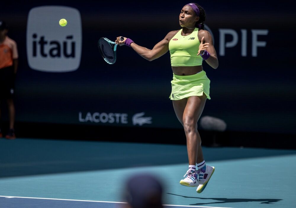 Koko Gof tokom Mastersa u Majamiju