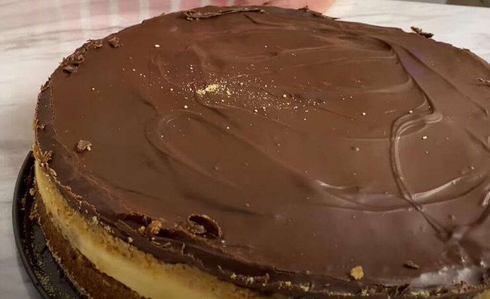 Posna torta sa keksom i bananama