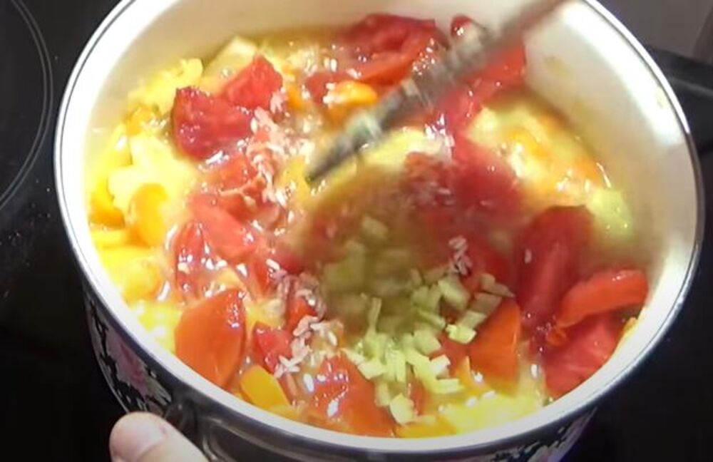 Smesa za tikvice sa pirinčem