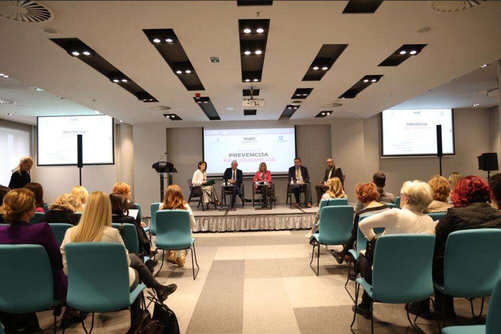 STRUČNJACI NA 1. KONFERENCIJI PROJEKTA "PREVENCIJA KAO GARANCIJA" Izazovi i dostignuća u prevenciji karcinoma dojke