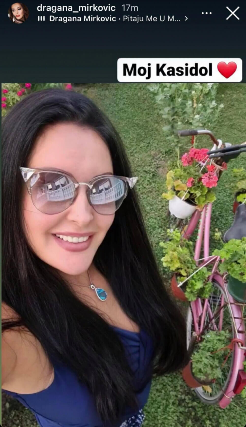 Objava Dragane Mirković iz rodnog mesta