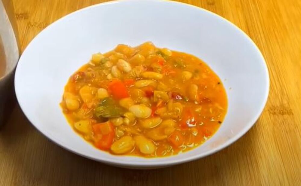 Posni 'hajdučki' pasulj u šerpi