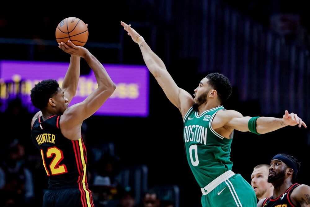 Detalj sa utakmice Atlante i Bostona