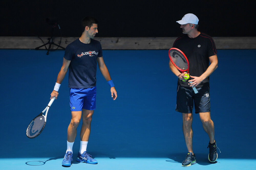 Novak Đoković i Goran Ivanišević