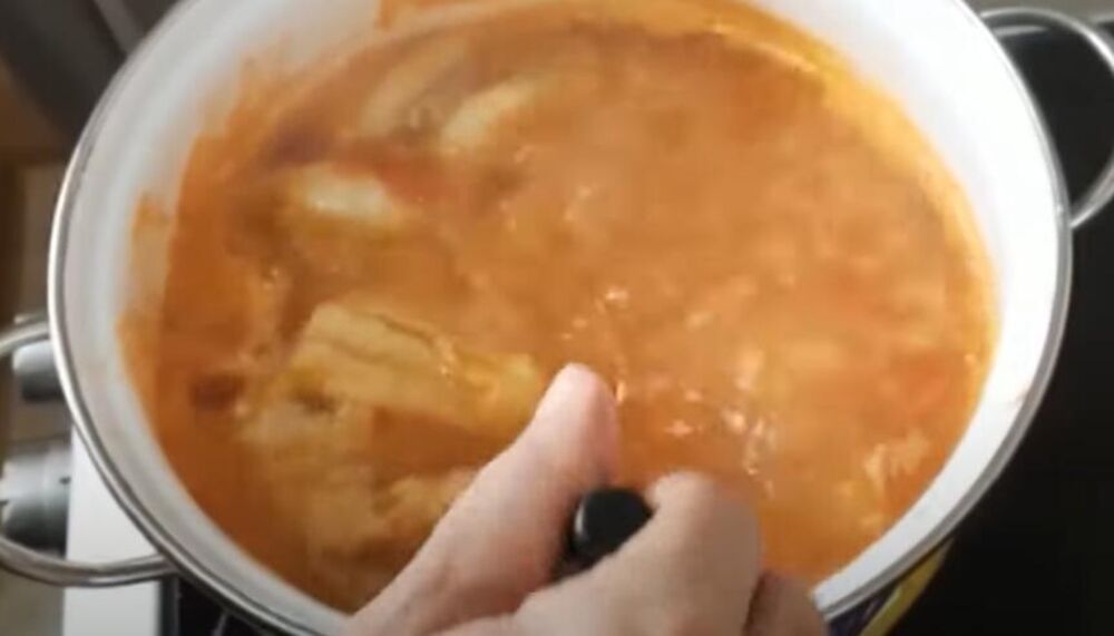 Kuvanje svetogorske čorbe sa ribom