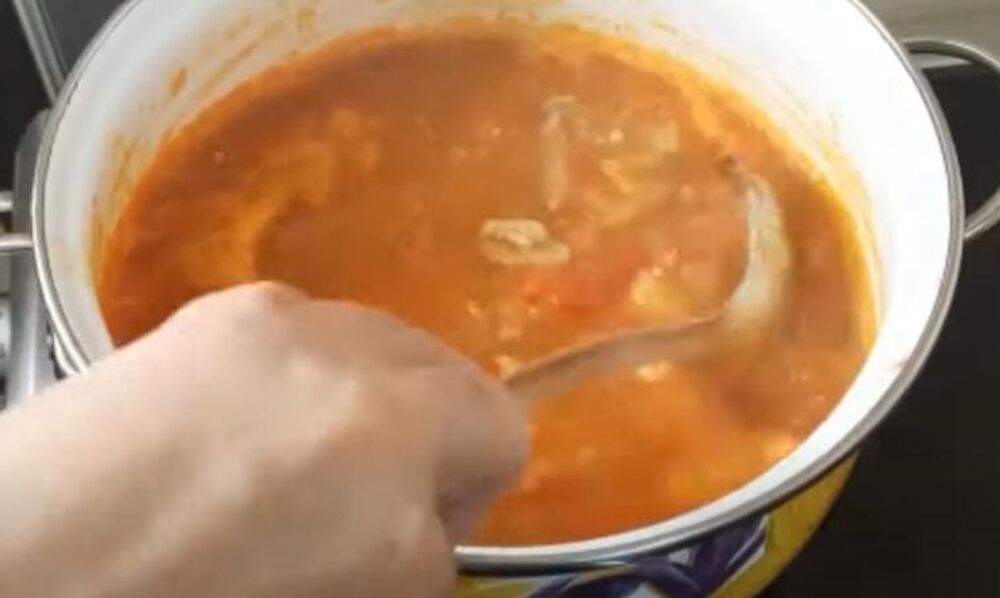 Skuvana svetogorska čorba sa ribom