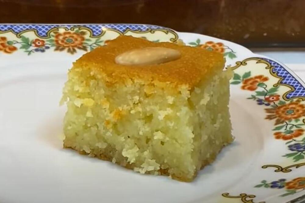 NAJSOČNIJI TURSKI KOLAČ "RAVANIJA": Poslastica sa grizom i limunom - recept star godinama unazad