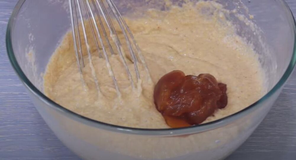 Džem u smesi za posni kolač sa višnjama na vodi