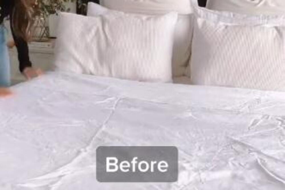 DOMAĆICA OTKRILA CAKU ZA SAVRŠENO RAVNU POSTELJINU BEZ PEGLANJA: Žene su joj do neba zahvalne na ovome (VIDEO)