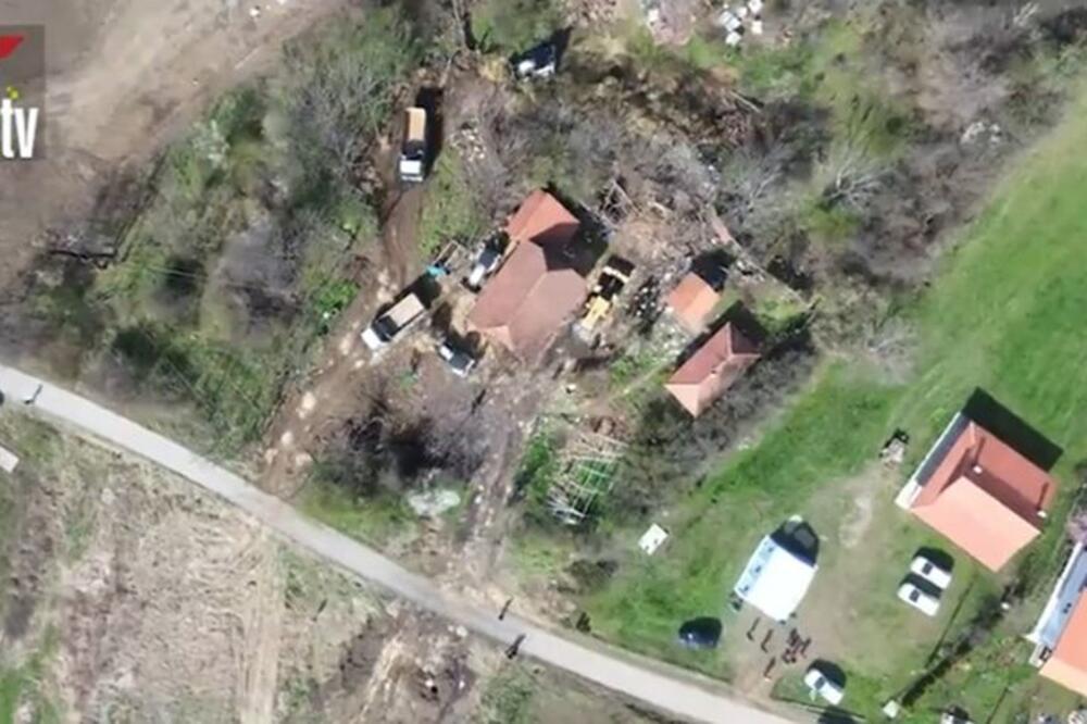 OD DANKE NI TRAGA NI GLASA VEĆ PET DANA: Teren se raščišćava, a evo šta je juče dron snimio u Banjskom polju! VIDEO
