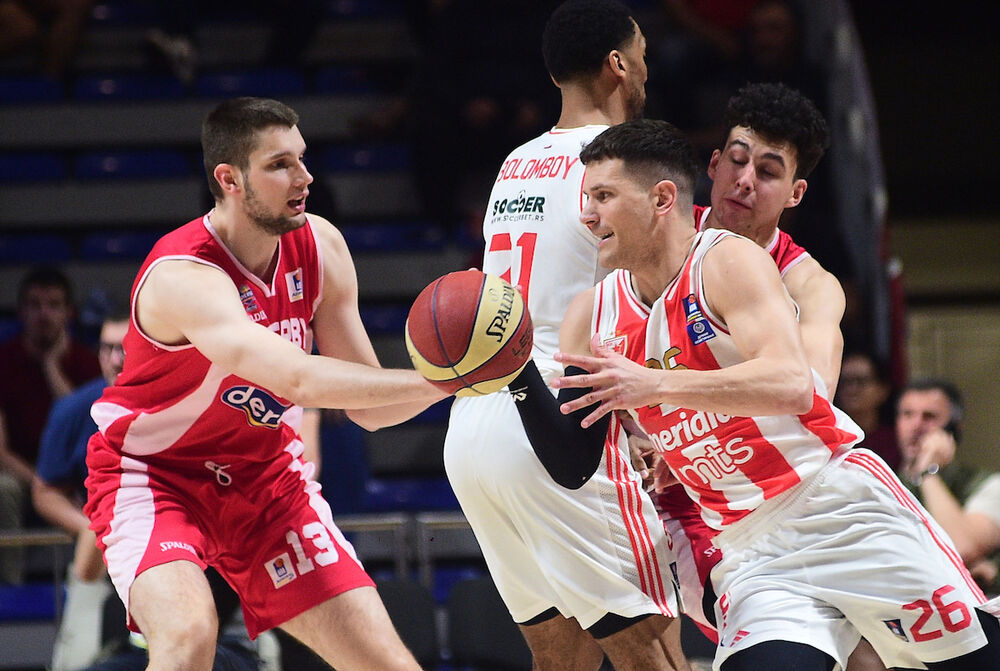 Detalj sa utakmice Crvene zvezde i Studentskog centra