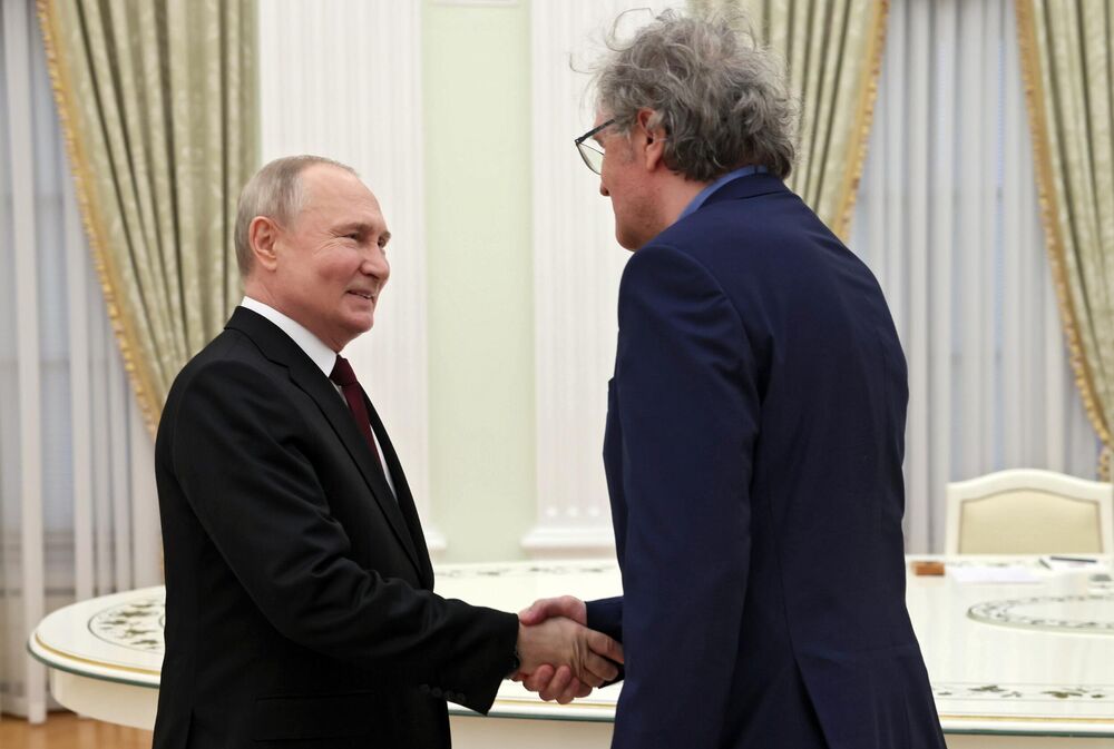 Vladimir Putin i Emir Kusturica 