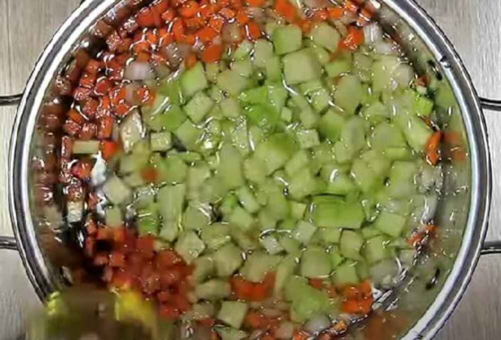 Povrće za svetgogorsku čorbu od tikvica