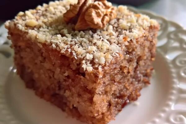 Lažna baklava bez kora sa orasima topi se u ustima! Nema sočnije poslastice, pravi se očas posla, a ukus kida!