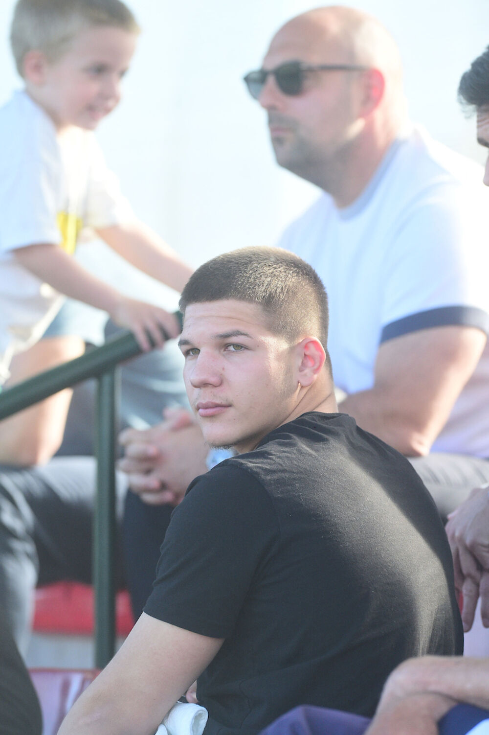 Jovan Mijatović na utakmici Grafičara i šabačke Mačve