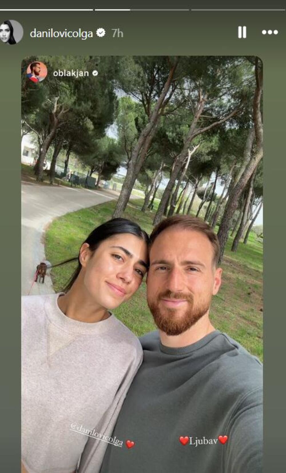 Objava Olge Danilović