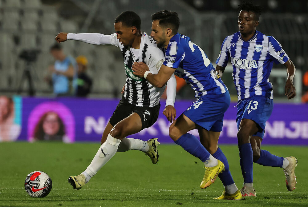 Detalj sa utakmice između Partizana i Novog Pazara