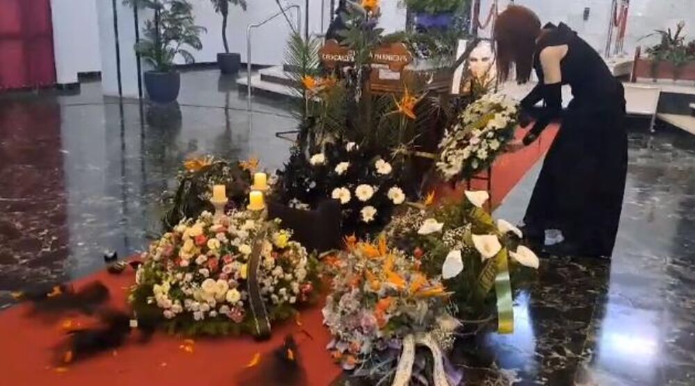 Sahrana Slađane Milošević