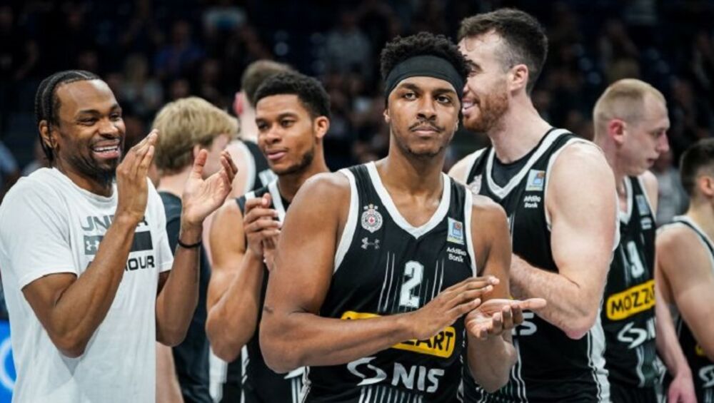 Košarkaši Partizana posle meča sa Zadrom