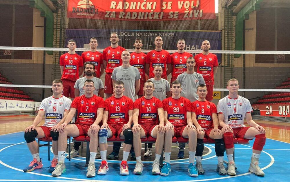 Odbojkaši Radničkog iz Kragujevca