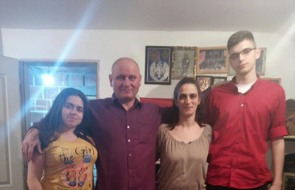 Zlatko sa svojom porodicom