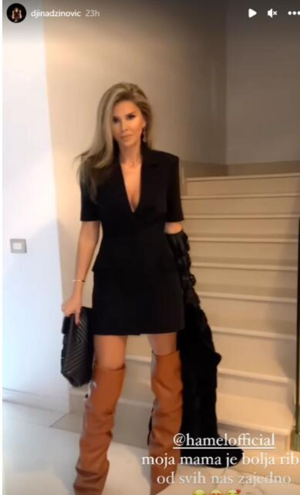 Nedavna objava Đine Džinović o majci Melini