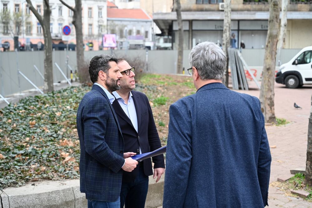 Aleksandar Šapić i Marko Stojčić