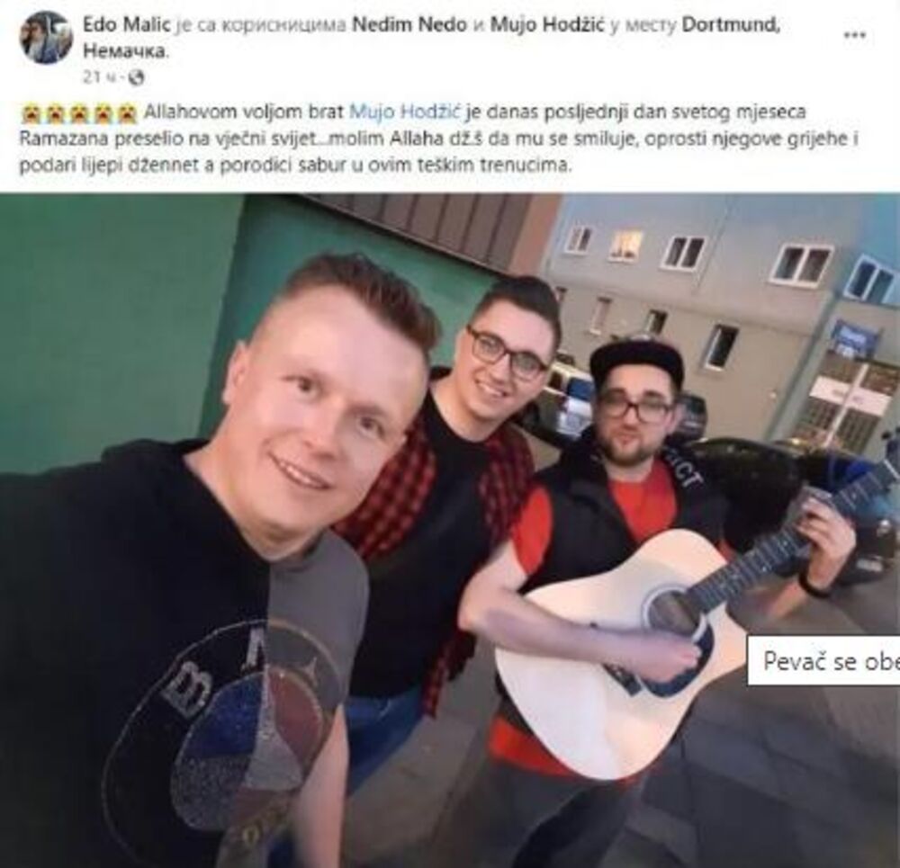 Kolege se opraštaju od  Muja Hodžića