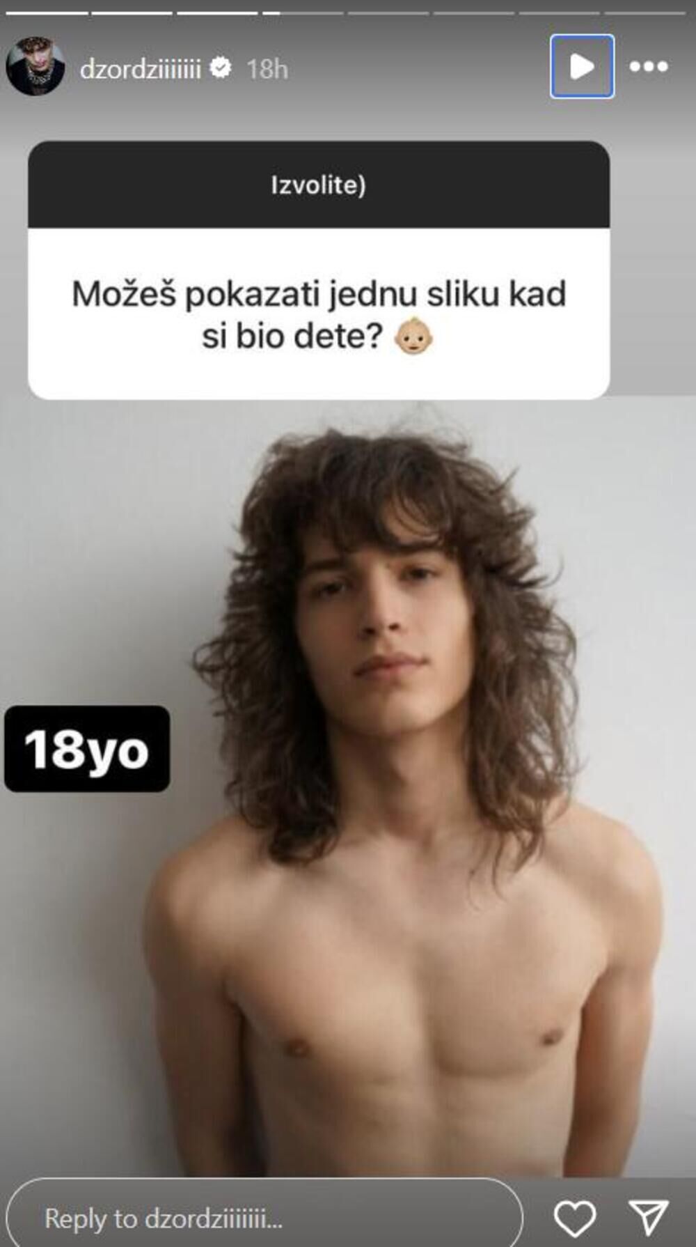 Žene danas lude za njim, a evo kako je izgledao kada je imao 18