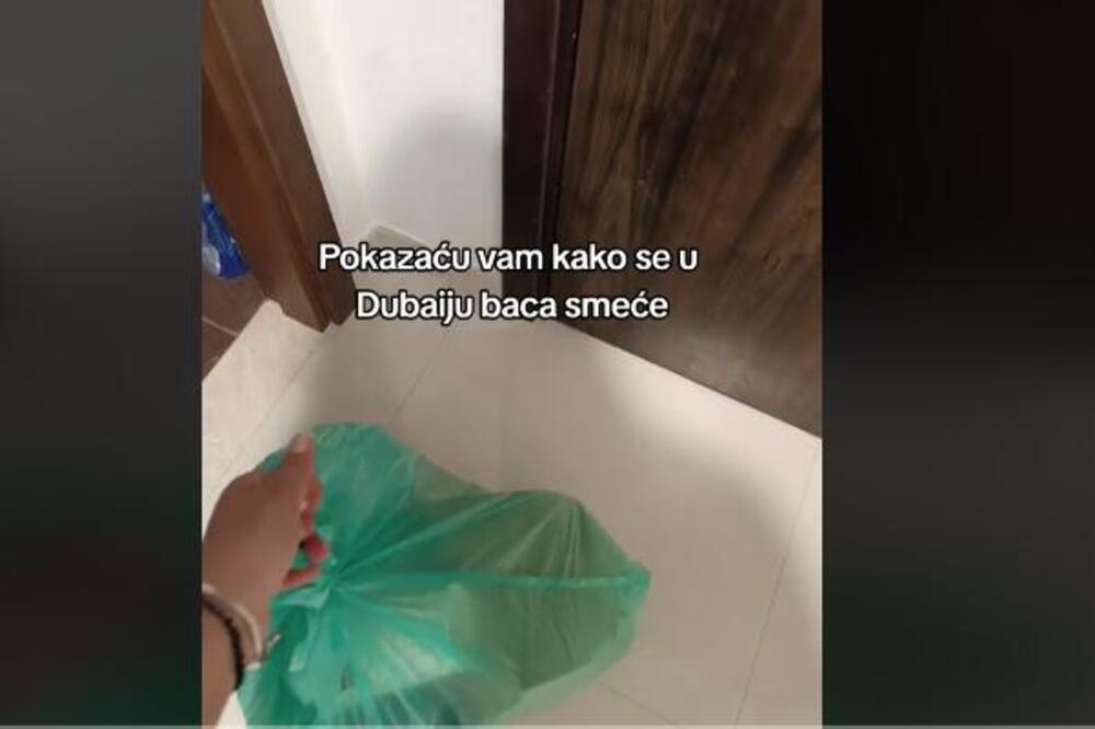 DEVOJKA POKAZALA KAKO SE BACA SMEĆE U DUBAIJU PA SVI SKOČILI NA NOGE: "Ovo se radilo ZA VREME TITA, izneverovaćete"