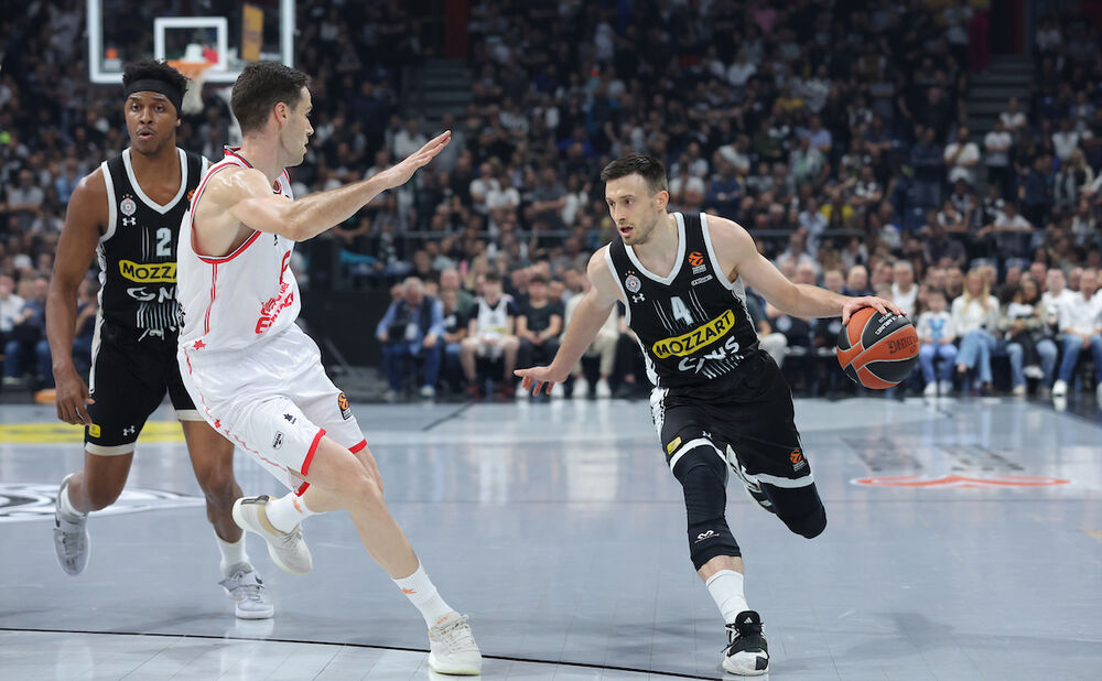 Detalj sa utakmice Partizana i Valensije