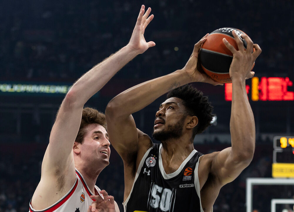 Detalj sa utakmice Partizana i Valensije