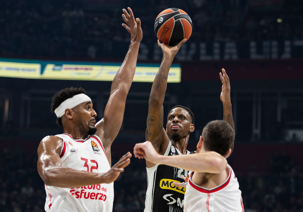 Detalj sa utakmice Partizana i Valensije