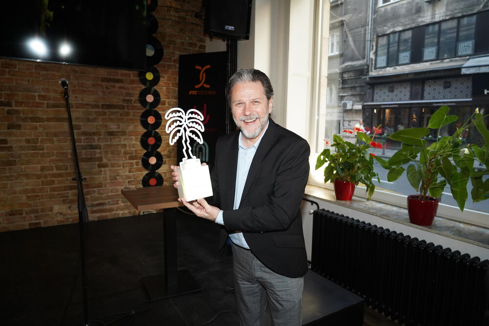 Glumac nije skidao osmeh sa lica