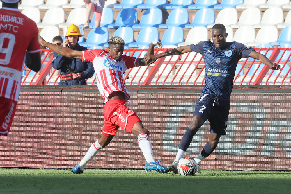 FK Crvena zvezda, FK Železničar Pančevo, Superliga Srbije