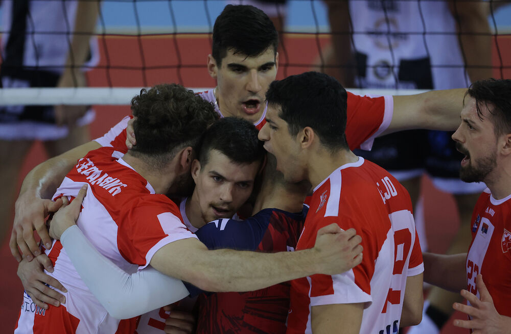 Odbojkaši Crvene zvezde