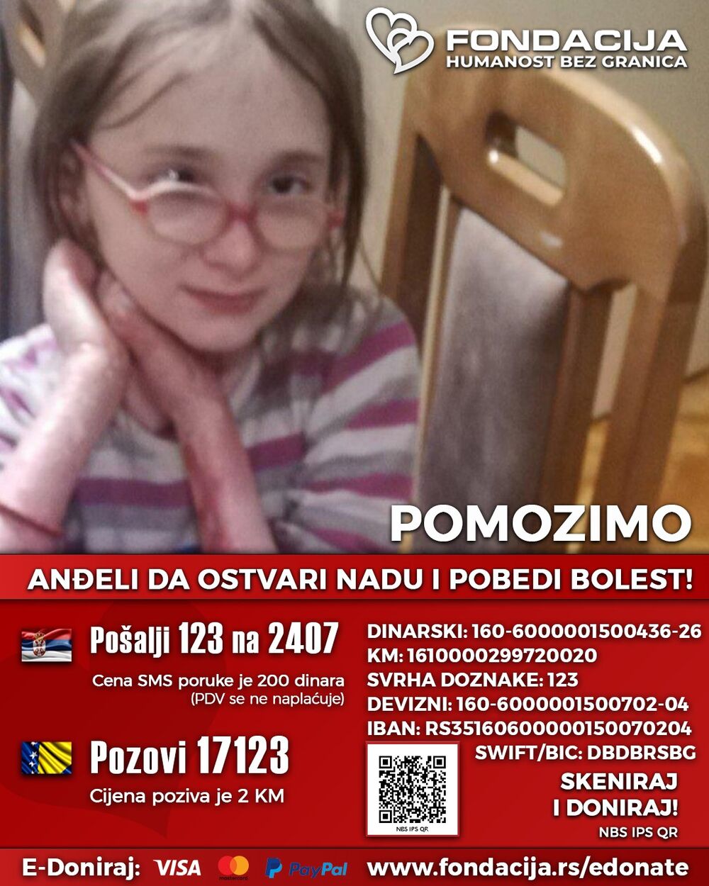 Pomoć za Anđelu Mišić